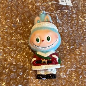 NWT Cody Foster Labubu Santa Ornament
